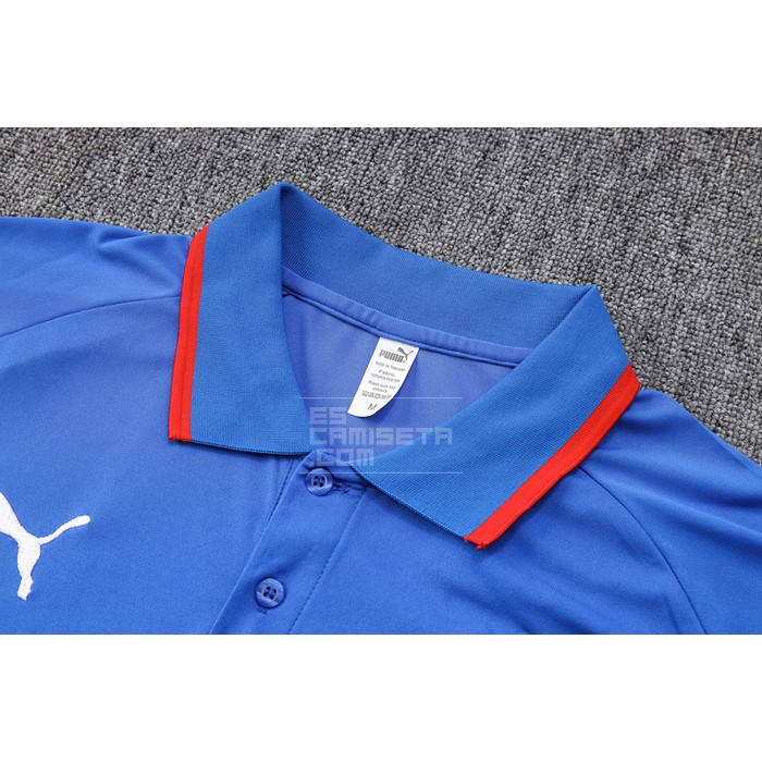 Camiseta Polo del Italia 2022-2023 Azul - Haga un click en la imagen para cerrar